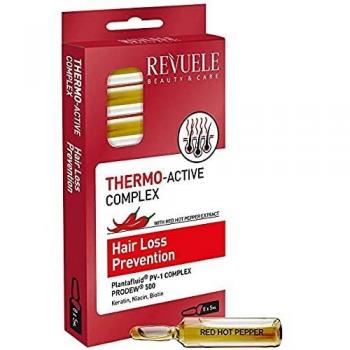 Fiale anti-caduta capelli Revuele complesso termoattivo 8x5 ml