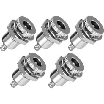 5-Pack DC-099 5.5mm x 2.1mm 30V 10A DC Power Jack Adapter