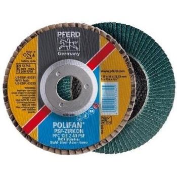 Disco Abrasivo Laminas Pferd Polifan 115mm Grano Z 60 Caballito