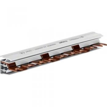 Hager Phasenschiene KDN363N 3-polig Gabelanschluss 10mm² 63A 9 Module