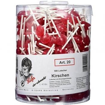 Küfa Kirsch Frucht Lolly, 500 Stück