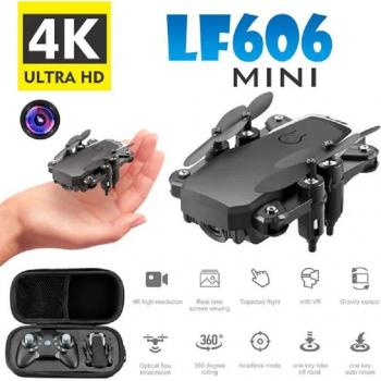 Drone Noir LF606 avec Maintien d'Altitude
