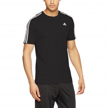 Adidas Herren Essentials 3‑Stripe Shirt – Schwarz, 2XL