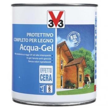 V33 Impregnante protettivo completo per legno acqua gel da 2,5 L