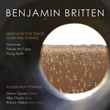 Sérénade pour ténor cor et cordes Young Apollo Opus 16 Lachrym