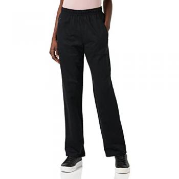 Sweathose TRIGEMA TRIGEMA Freizeithose aus Sweat-Qualität Gr. XL, US-Größen, schwarz, Damen, 70% Baumwolle, 30% Polyester, Hosen