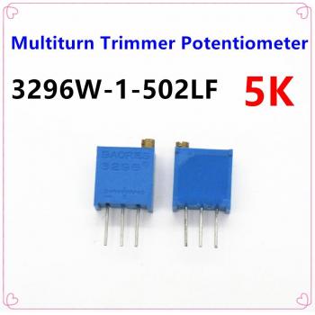 15Pcs 3296W-1-502LF High Precision Trimmer Potentiometer