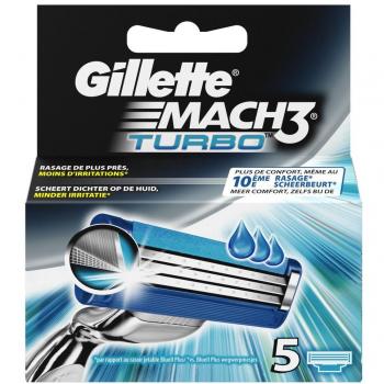 Rasoir Gillette Mach3 Turbo avec 5 lames