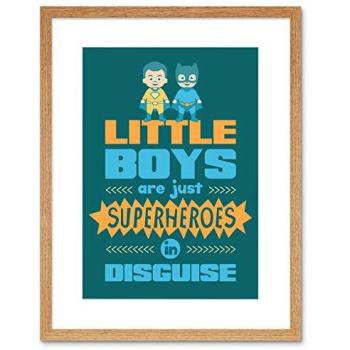 Mini Defender Wall Art – Blue Edition