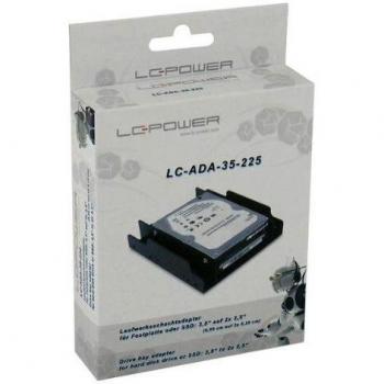 LC-Power Einbaurahmen 2x 2,5 SSD auf 1x 3,5 Laufwerksschacht