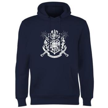Grand Hero Hogwarts Crest Hoodie – Navy (Large)
