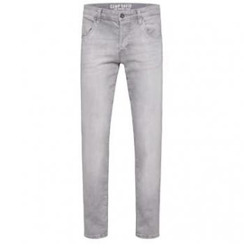 CAMP DAVID Slim-Fit Jeans grau Herren Gr. 34, Länge 32