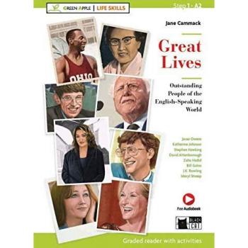 Great Lives: Outstanding People of the English-Speaking World. Buch + free audio download (Green Apple)