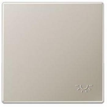 Tecla Simple Inoxidable con Símbolo de Luz en Relieve JUNG ES2990LP