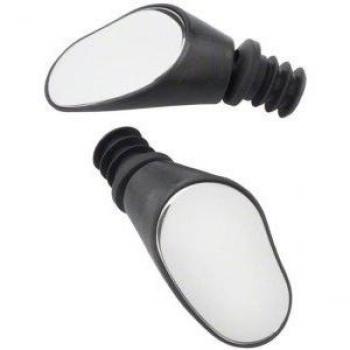 Dual Black Brn Rearview Mirrors, Unisex