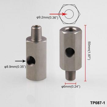 Truck Engine Oil Pressure Sensor Tee