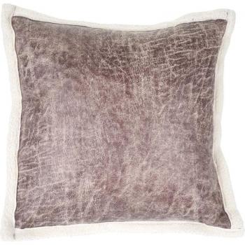 Cuscino da divano Karo T773 scamosciato 45x45cm