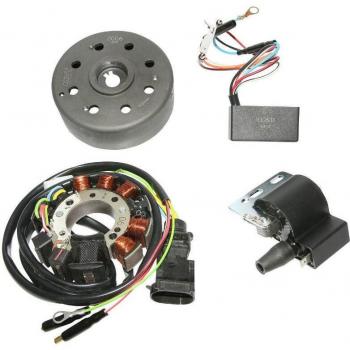 KRD Allumage rotor externe analogique pour Piaggio 50 Typhoon NRG Zip Fly Liberty