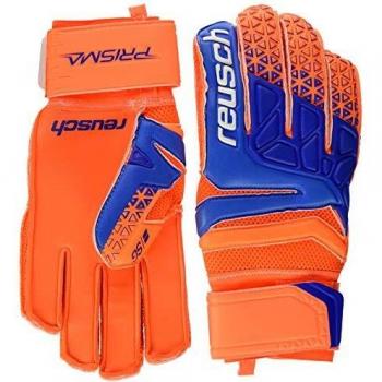 Reusch Prisma SG Extra Torwarthandschuhe orange-blau shocking orange/blue / shocking orange, 8.5