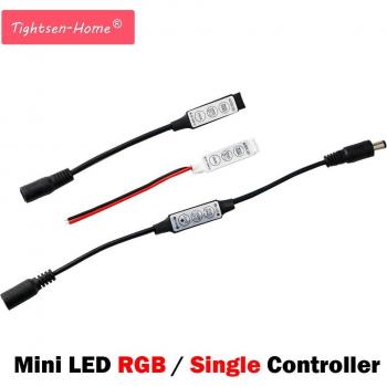 Dispositivo RGB 12/24 V con Conector 3‑Key (Tira 3528)
