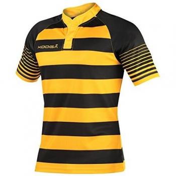 KooGa Junior Hooped Rugby Shirt for Boys – Touchline Edition