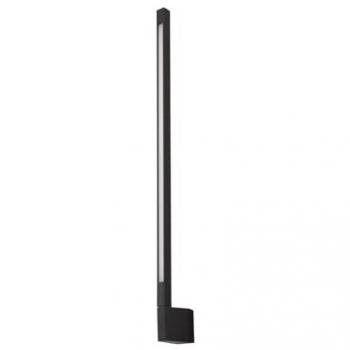 Applique LED design Neano 80 cm en métal noir