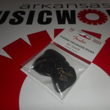 Fender Heavyweight Black Picks