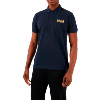 Polo Azul Marino Armani EA7 para Hombre