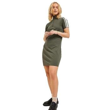 Jack & Jones Corte Short Sleeve Wood Slim in Olive Bruciata e Bianco a Righe, Logo JJXX S