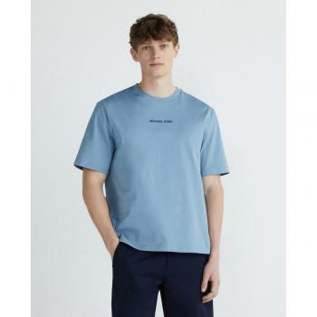 Tee Hombres Michael Kors Logo Central de Manga Corta