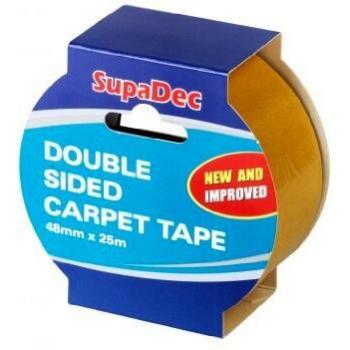 SupaDec Heavy-Duty Double-Sided Carpet Tape 48mm