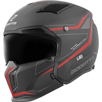 Casco Bogotto Radic 22.06 – NeroRosso – XL