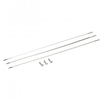 Zipp Gerade Äußere Speichen Set von 3 Unisex 11.1915.023.260 Silber
