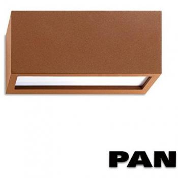 Sospensione a parete a due luci in stile rustico, connessione E27, impermeabile IP54