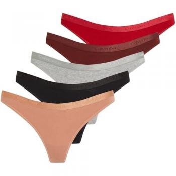 Calvin Klein Underwear 5er-Set Stringtangas Thong 5pk 000QD5247E Bunt