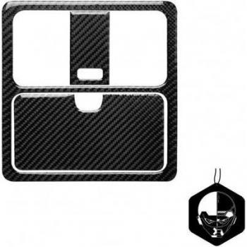 Set de 3 pegatinas adhesivas de fibra de carbono para techo de Nissan 350Z 2003-2012