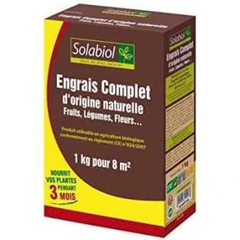 SOLABIOL Engrais Complet d'origine naturelle, 1 kg