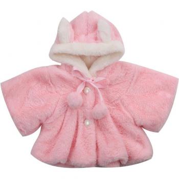 Warm Velvet Top Coat for Newborn Girls