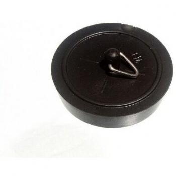3/4 INCH Black Bath Plug 44MM
