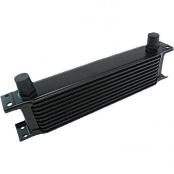 Aluminum 10-Row Engine Oil Cooler Radiator Black