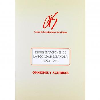 Representaciones de la sociedad española (1993-1994)
