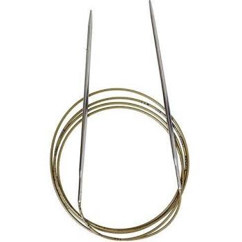 Gustav Selter Addi Rundstricknadel Basic – 150 cm, Metall, Stärke 3,25 mm