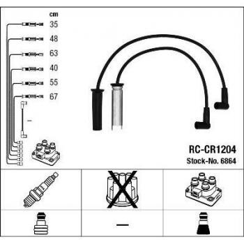 NGK 6864 High-Voltage Ignition Wires