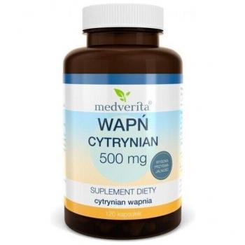 Citrato di Calcio 500 mg – MedVerita 120 Capsule