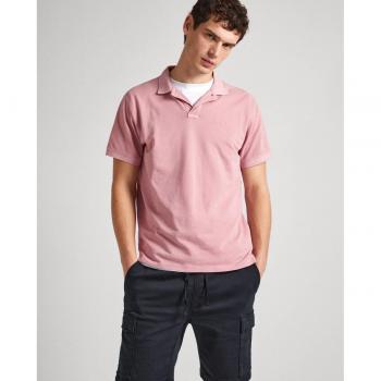 Polo Pepe Jeans New Oliver arancio maniche corte S