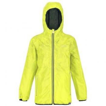 Regatta Great Outdoors Childrens/Kids Printed Lever Waterproof Packaway Jacket