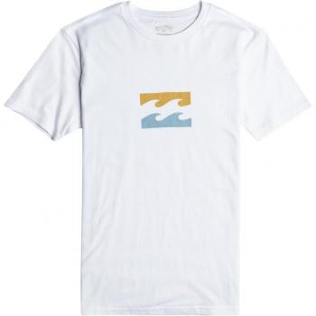Tee-Shirt Garçon BILLABONG Blanc Coton Manches Courtes Art Graphique
