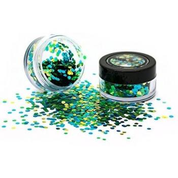 Strandzauber Glitzermake‑up – Einheitsgröße – Mehrfarbiger Seepferdschwanz