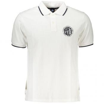 North Sails Short Sleeve Polo Shirt White M