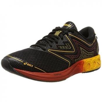 Asics Noosa FF, Scarpe Running Uomo, Black / Gold Fusion / Red Clay